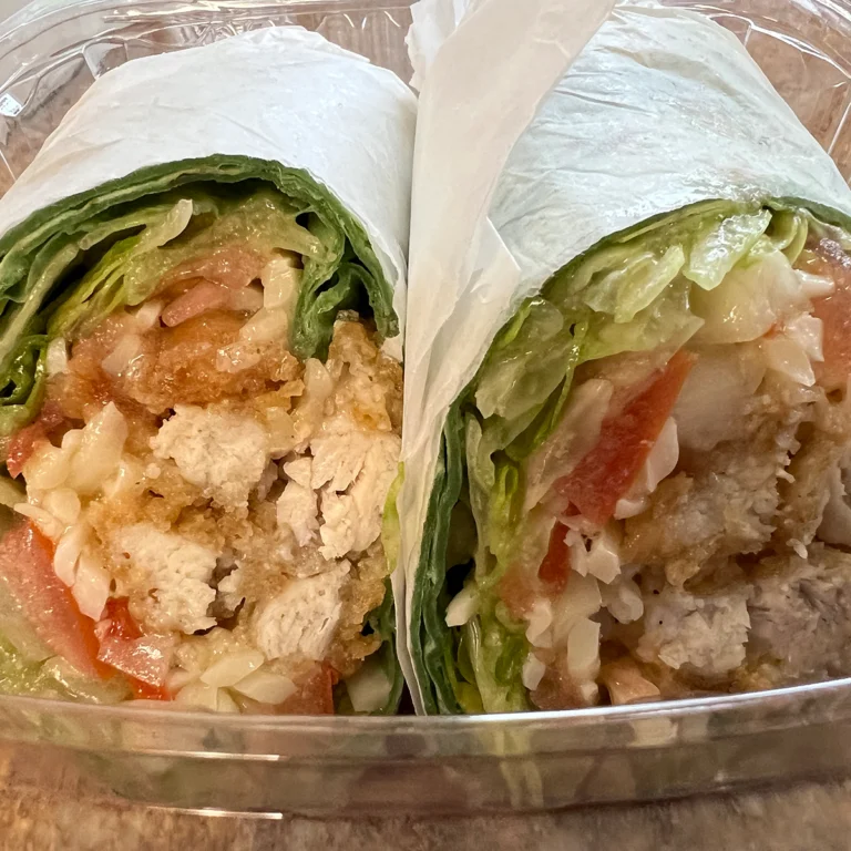 Breaded Chicken Wrap